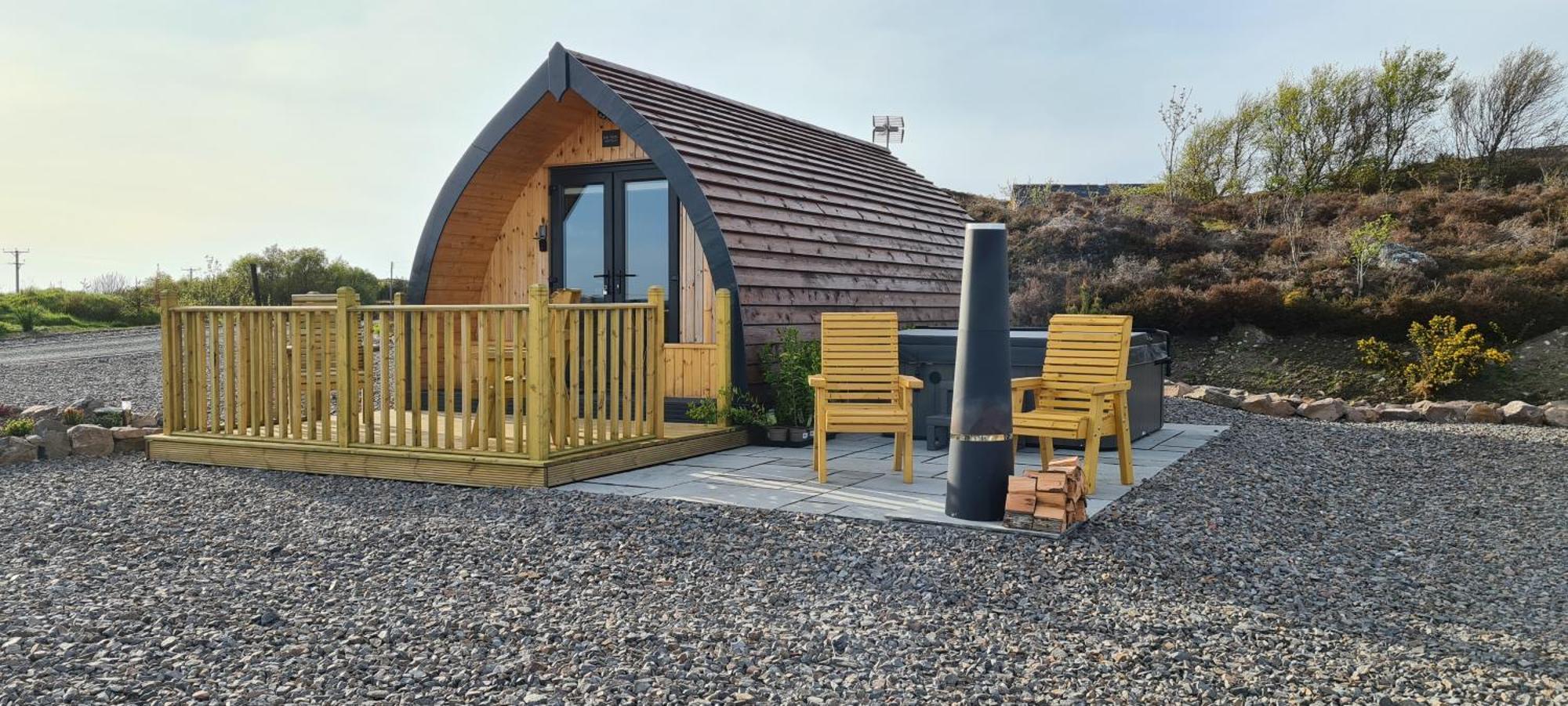 Loch Ewe Luxury Pods Apartamento Mellon Charles Exterior foto