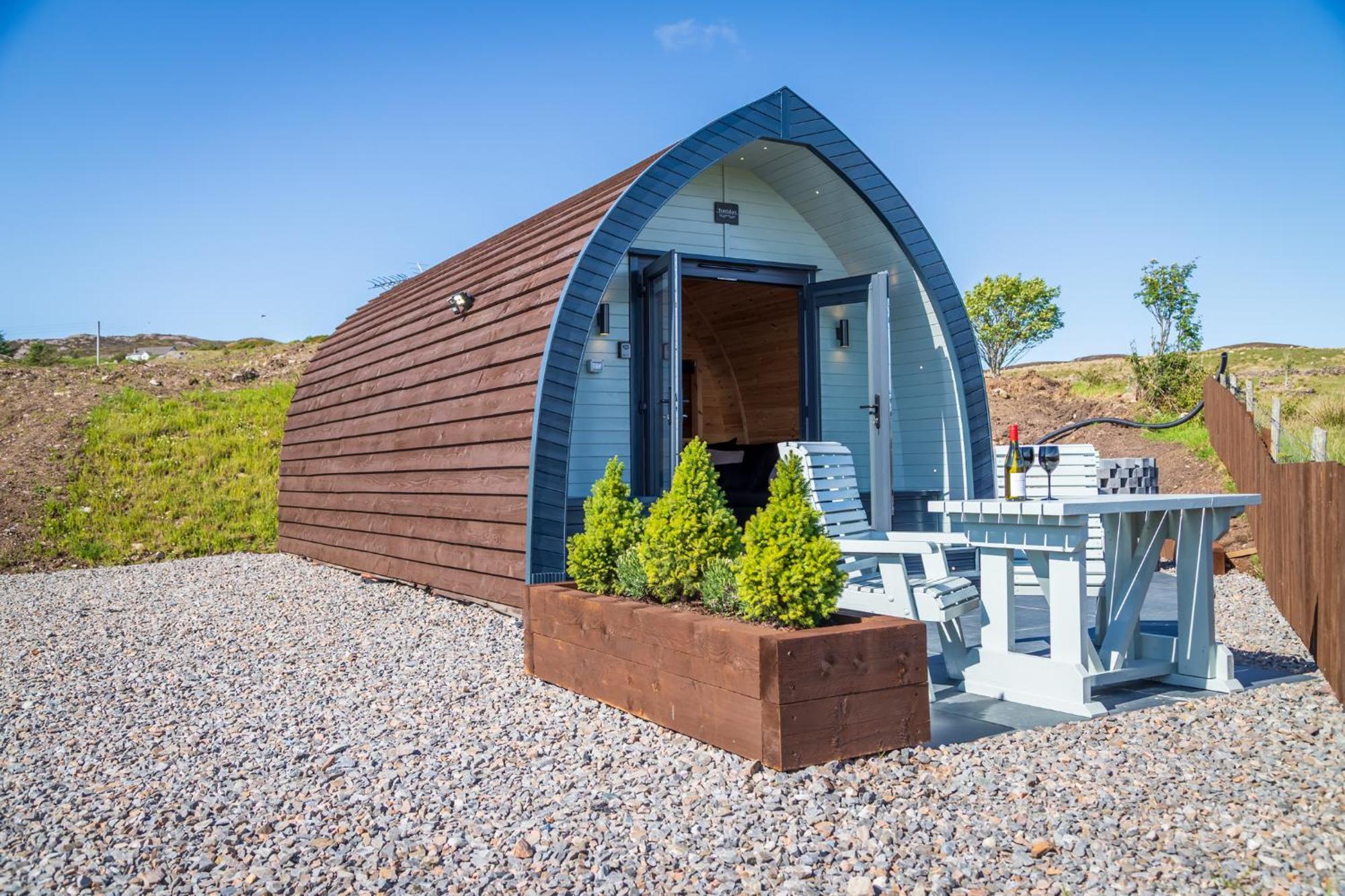 Loch Ewe Luxury Pods Mellon Charles Exterior foto